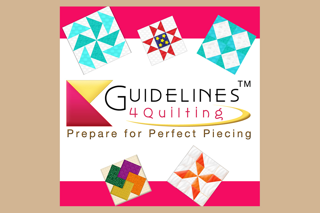 Make Your Rulers Do This! No More Slipping! No More Eyeballing with the Quilt  Ruler Upgrade Kit by Guidelines4Quilting! Enter Promo Code FP15 to SAVE