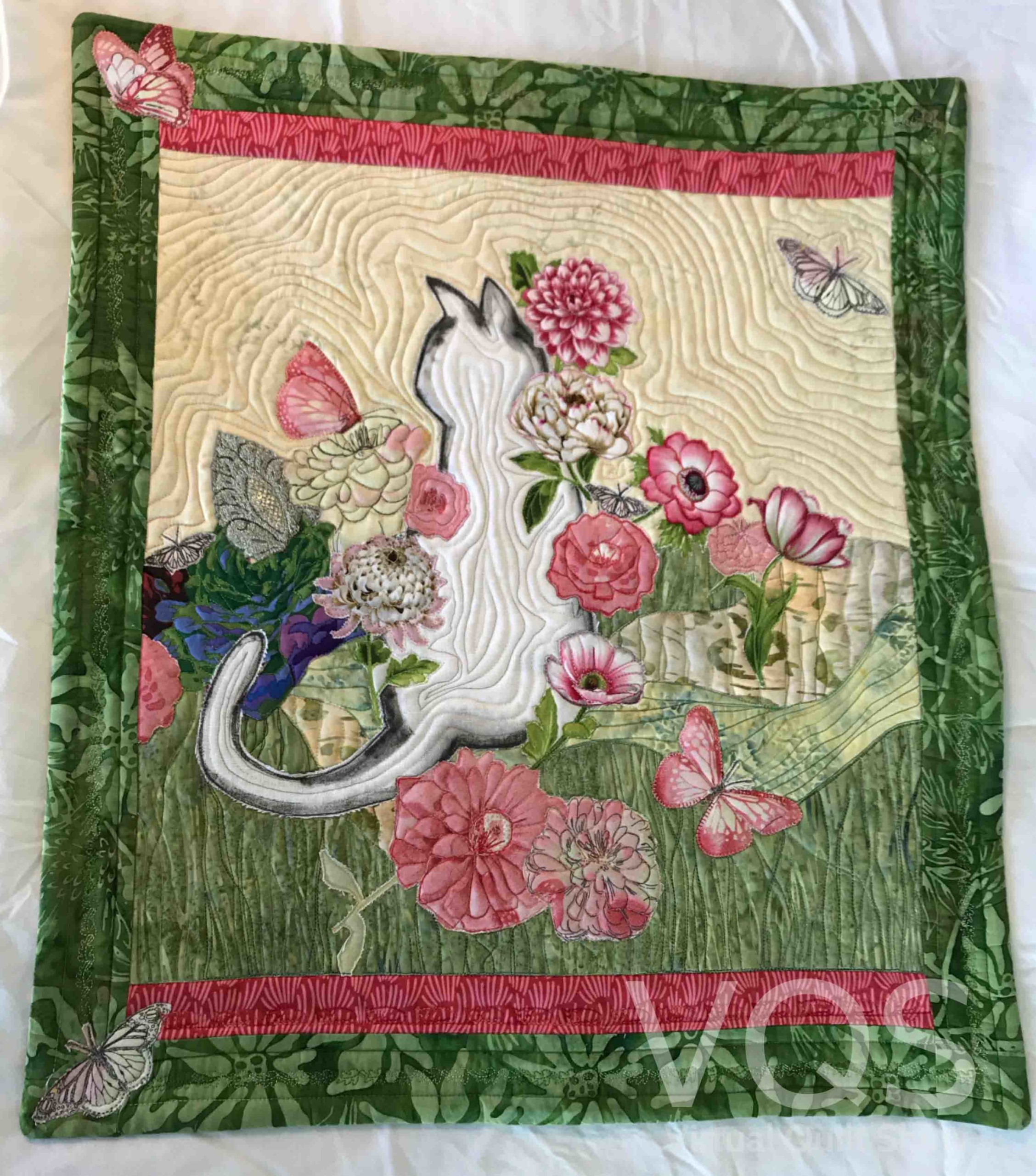 What Do I spy with my Cat's eye but a Butterfly. - Virtual Quilt Show